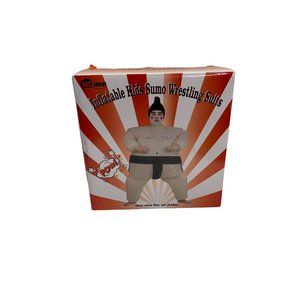 At Dawn Inflatable Kids Sumo Wrestling Costume Dress Up Halloween One Size Suit